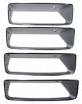 Louver Set Side Fender Insert Left-4 Pieces 68-69