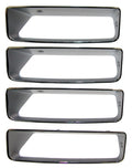 Louver Set Side Fender Insert Right-4 Pieces 68-69
