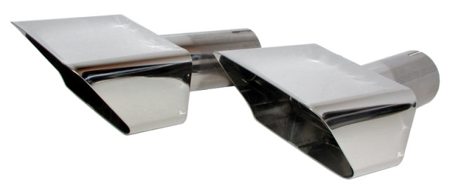 Exhaust Tips Polished Stainless Steel Usa Pair-73