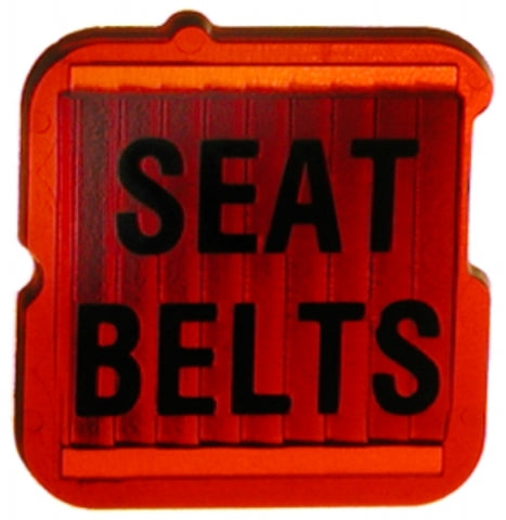 Lens Fasten Seat Belts Warning-68-71