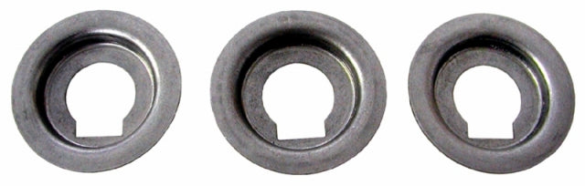 Latch Escutcheon Set Rear Compartment Stainless Steel-3 Pieces Usa-68-77