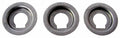 Latch Escutcheon Set Rear Compartment Stainless Steel-3 Pieces Usa-68-77