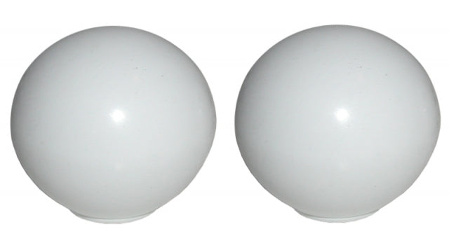 Knob Door Pull White Pair-53-62