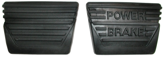 Pad Brake And Clutch Pedal Manual With Power Brakes Pair-63-67