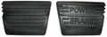 Pad Brake And Clutch Pedal Manual With Power Brakes Pair-63-67