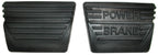 Pad Brake And Clutch Pedal Manual With Power Brakes Pair-63-67